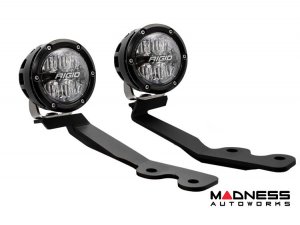 Toyota Tundra A-Pillar LED Light Mount Kit - Rigid Industries - 360-Series - 4in Toyota Tundra A-Pillar LED Light Mount Kit - Rigid Industries - 360-Series - 4in